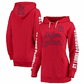 Women St. Louis Cardinals G III 4Her by Carl Banks Extra Innings Pullover Hoodie Red,baseball caps,new era cap wholesale,wholesale hats